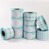 Round Waterproof Thermal Label Paper - Barcode Printer Adhesive Stickers