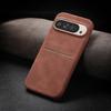 Applicable to Google 9Pro mobile phone case S25Ultra skin-feeling sheepskin matte insert card anti-drop case Google 8A solid color