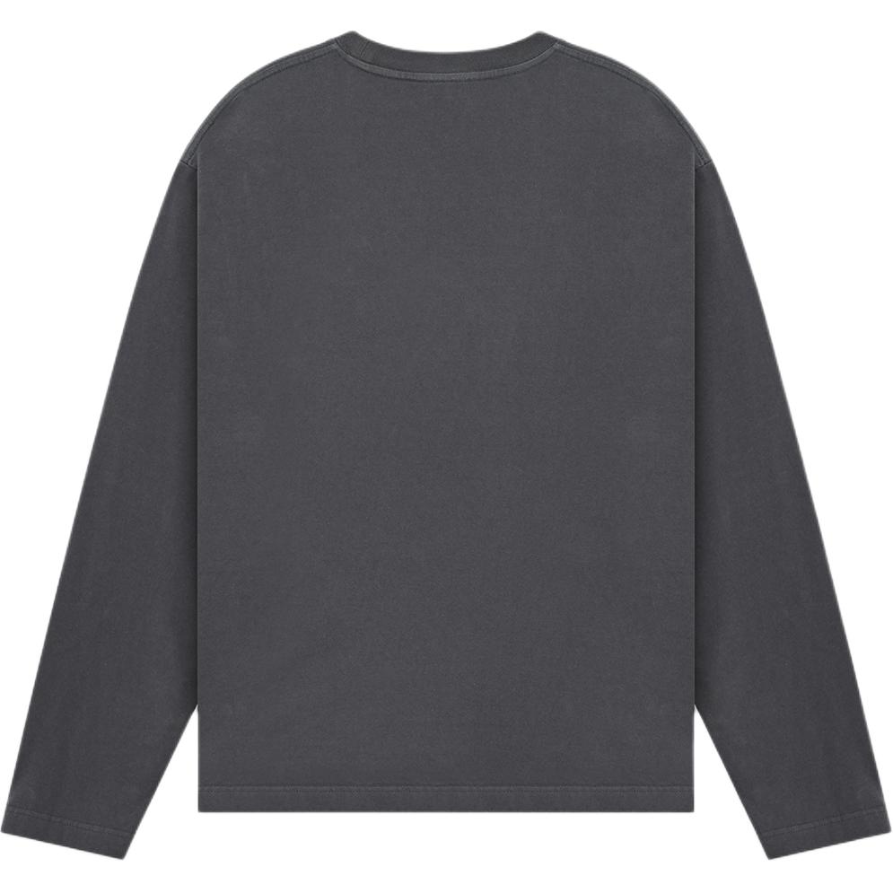WE11DONE Soft Daily Logo Print Long Sleeve T-Shirt Unisex Tops WD-TT1-26-759-U-DG