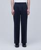 Musinsa Standard Recycle Two-Tuck Wide Hidden Banding Slacks [Navy]