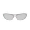 Givenchy Einfarbige Buchstaben-Logo-Legierung Katzenaugen-Sonnenbrille Unisex Partner-Stil Weiß 5080993 GV40027I21C-Weiß F