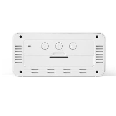 Digital Alarm Clock Large LCD Screen Week Temperature Humidity Date Display Backlight Design