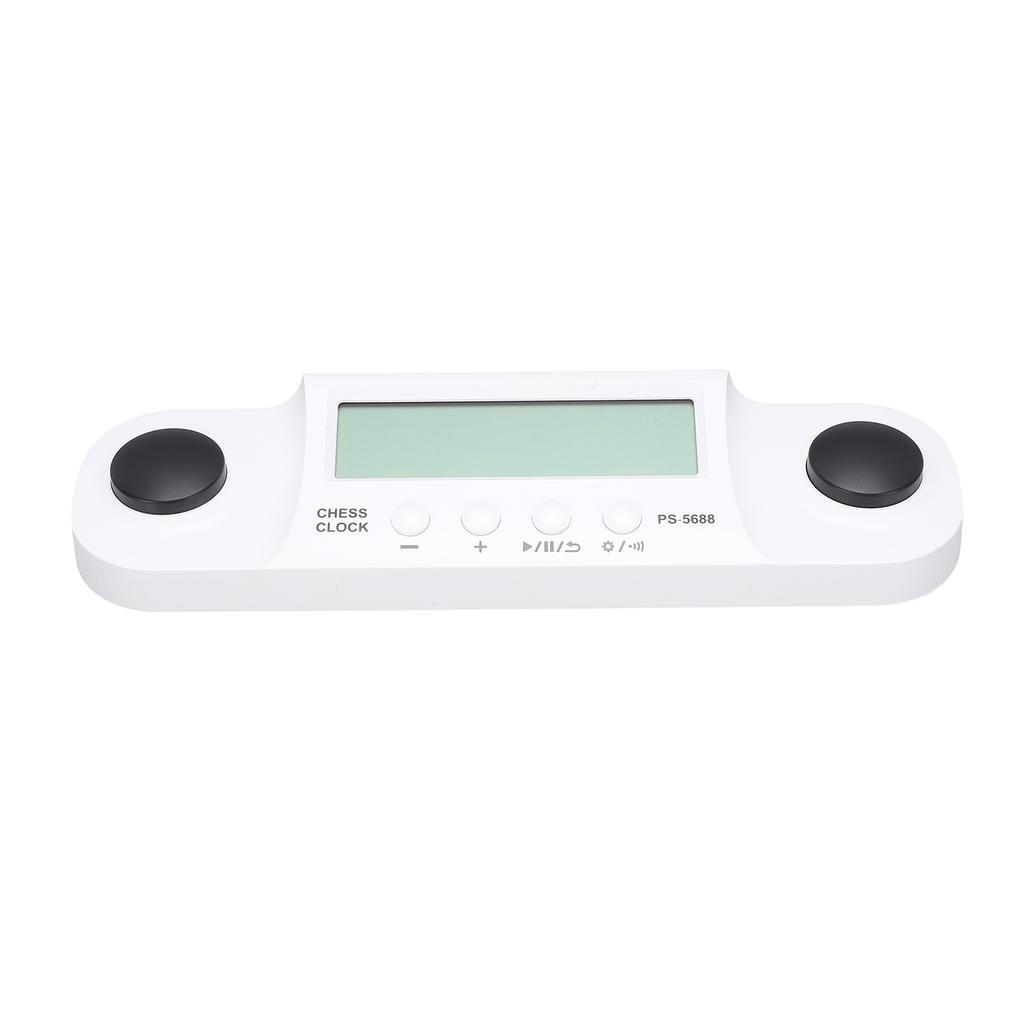 Chess Timer Digital Game Countdown Stopwatch Portable Clock for Chess with LCD Display Travel Friendly for Tournaments Training