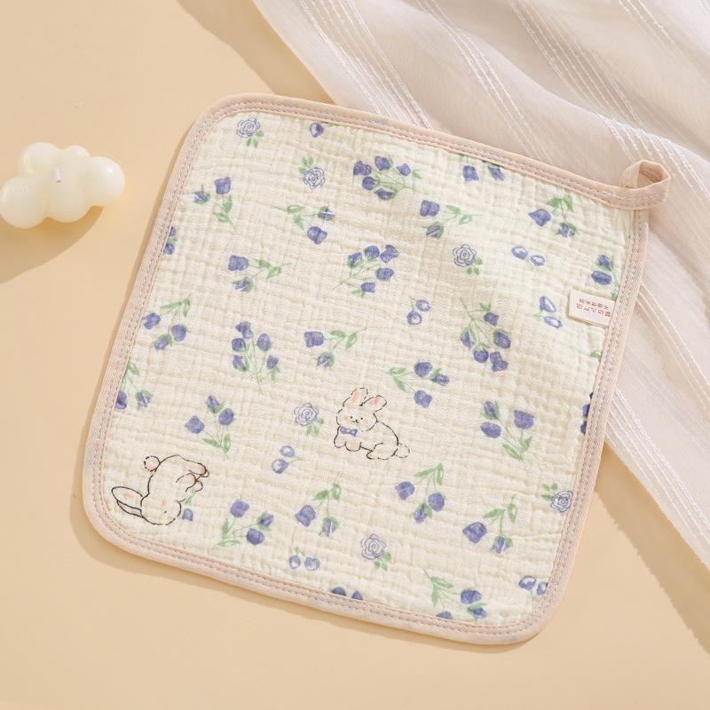 Pure Cotton Baby Gauze Towel & Small Drool Bib Set for Newborns - Soft & Gentle A-Class