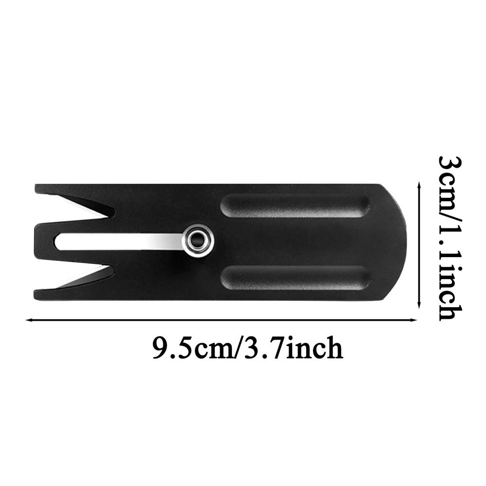 

Automotive Film Cutter Tool Precision Car Wrapping Tool Portable Automotive Film Cutting Gadget For Garage Workshop Home чорний