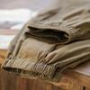 Lady Harem Pants Loose Elastic Waist Solid Color Drawstring Pockets Streetwear Deep Crotch Ankle Banded Aesthetic Lady Cargo Trousers Women Clothing
