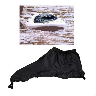 Kayak Spray Skirt Deck Sprayskirt Spraydeck Waterproof Cover Black