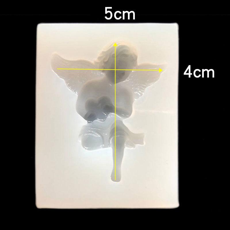 

3D Angel Baby силиконовые формы помадка инструменты для украшения торта смоляная глина шоколад мастика форма для выпечки сахарной крошки инструмент