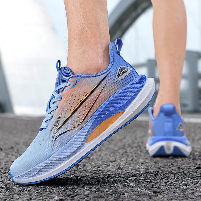 Teen Ultra-light Mesh Breathable Couple Racing Running Shoes Men and Women Versatile Platform Non-slip Shoes Tide