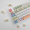 Crayon Shin-chan Pink PBT Keycap Set: Cute, Customizable Dye-Sublimated Keycaps for Mechanical Keyboards