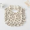 Ruffle Baby Drool Bibs: Pure Cotton Printed Lace Bibs