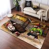 Der Räuber Hotzenplotz Cartoon Area Rug, Classic German Kids Book Print Non Slip Floor Mat, Bedroom Living Room Decor Gift For Children And Comic Fans