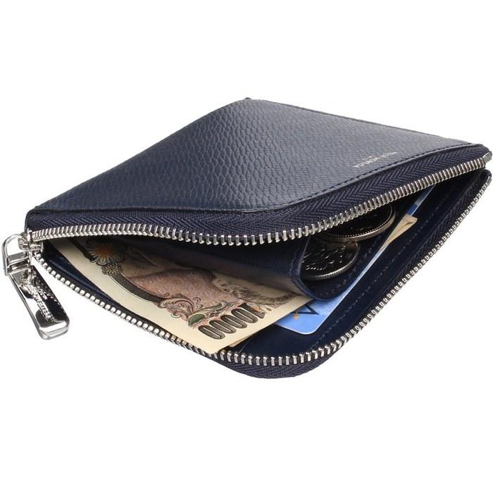 [Pelle Morbida] Barca Coin Case BA313 Black