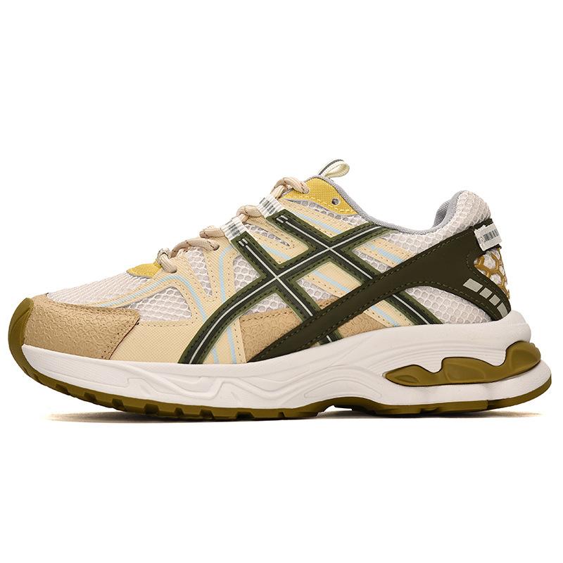 Retro color matching dad shoes women's 2025 new mesh breathable small height increase casual sports shoes