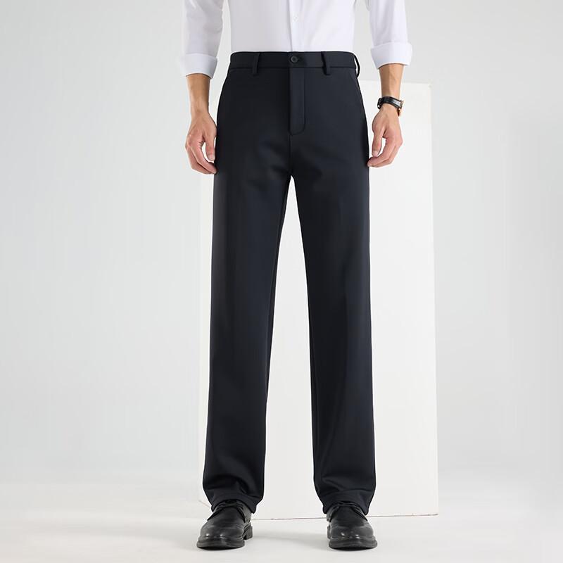 

Fengxun Men s High-Stretch Straight-Fit Casual Pants 33