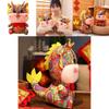 2024 Year Of The Dragon Plush Toy Large Size Stuffed Animal For New Year's Gift