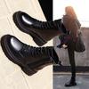 New Thick-Soled Female British Style Boots Wild Winter Short Boots Women Shoes Cotton Shoes Winter Plus Velvet