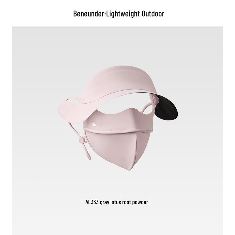 Beneunder Outdoor Anti-UV Full-Face Sun Mask