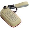 Leather Key Cover for Toyota Sienna 6 Buttons Key Fob Remote 2021 2022 2023 2024 2025