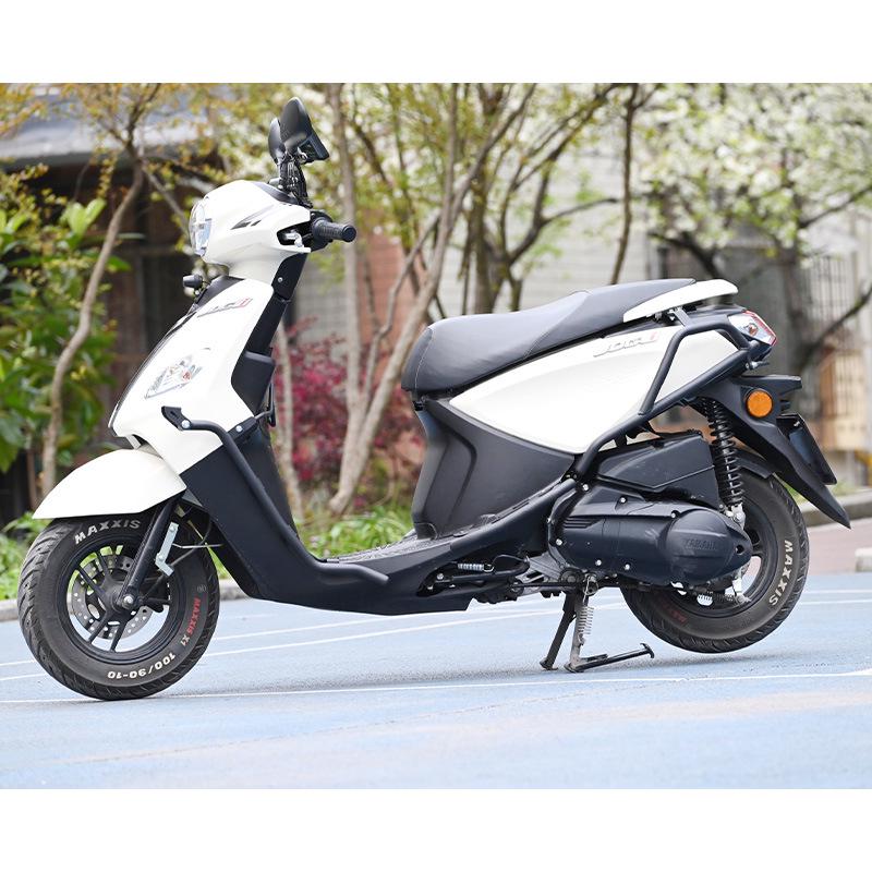 Yamaha Jog i125 Full Coverage Front & Rear Bumper, Footboard, and Exhaust Anti-Collision Protective Set