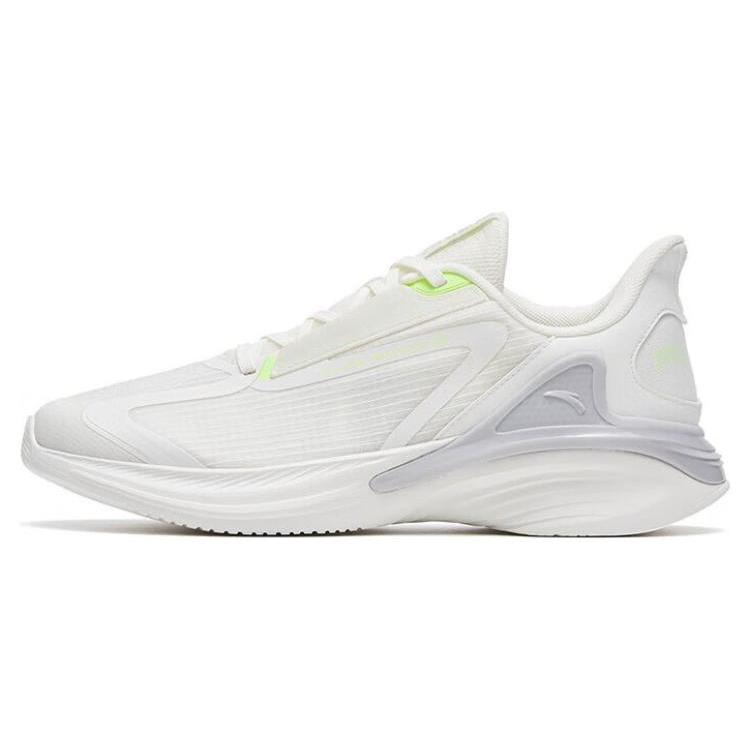 

Anta City Cushioning Anti Slip And Wear Resistant Low Top Running Shoes Men s White Green 40