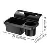 Car Organizer Box For Side Door Window Storage Pocket Hanging Storage Rack with Cup Holder Multifunctional Interior Accessories