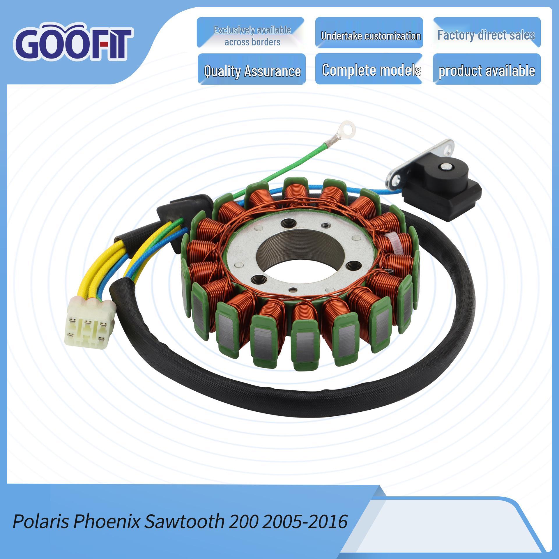 Polaris Phoenix Sawtooth 200 Motorcycle/ATV/UTV Stator Coil Universal for Motorcycle