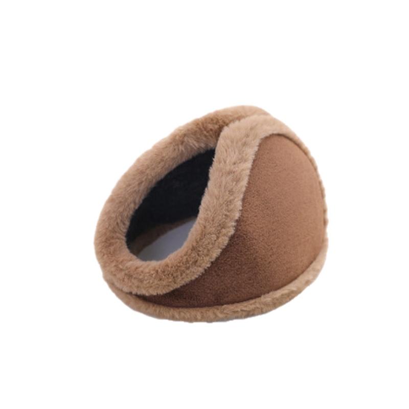 Warm earmuffs, unisex soft earmuffs, cold-resistant fleece cover, adjustable, suitable for outdoor hiking activities