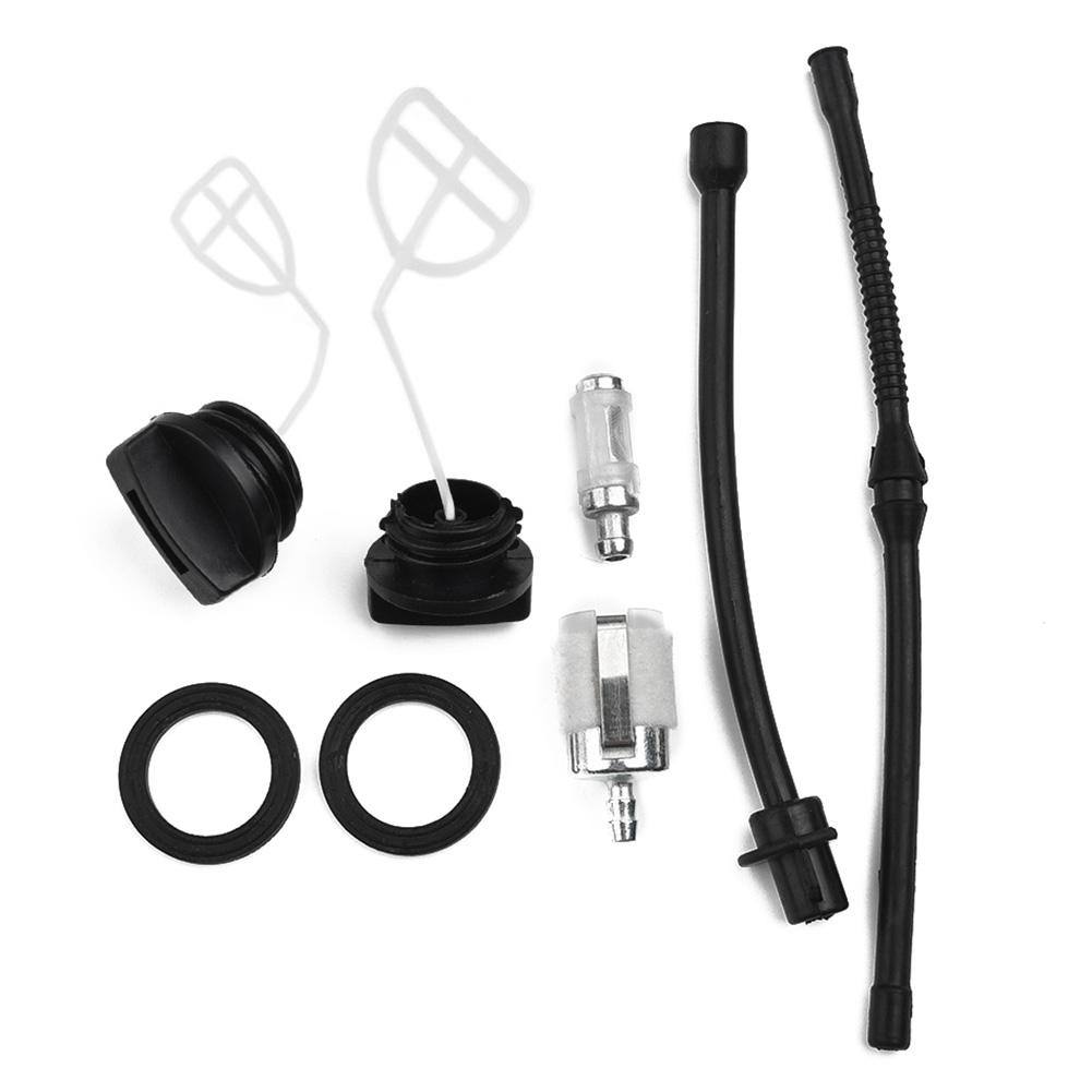 Replacement Hose Pipe Line and Fuel Filter Cap Set for 45CC 52CC 58CC Chainsaws Perfect for 4500 5200 5800 Units