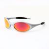New European and American style polarized sunglasses for outdoor sports and cycling, unisex, trendy, retro, suitable for travel and driving P33
