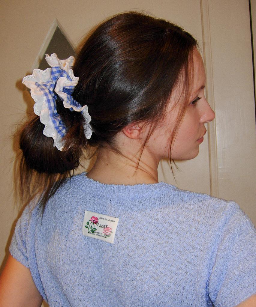 Hackesch Diony Scrunchie_Sky