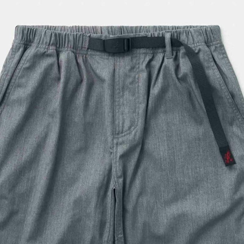 Gramicci Men's Stretch Gabardine Easy Tapered Pants, GUP4-SJP08 Gray, Size S