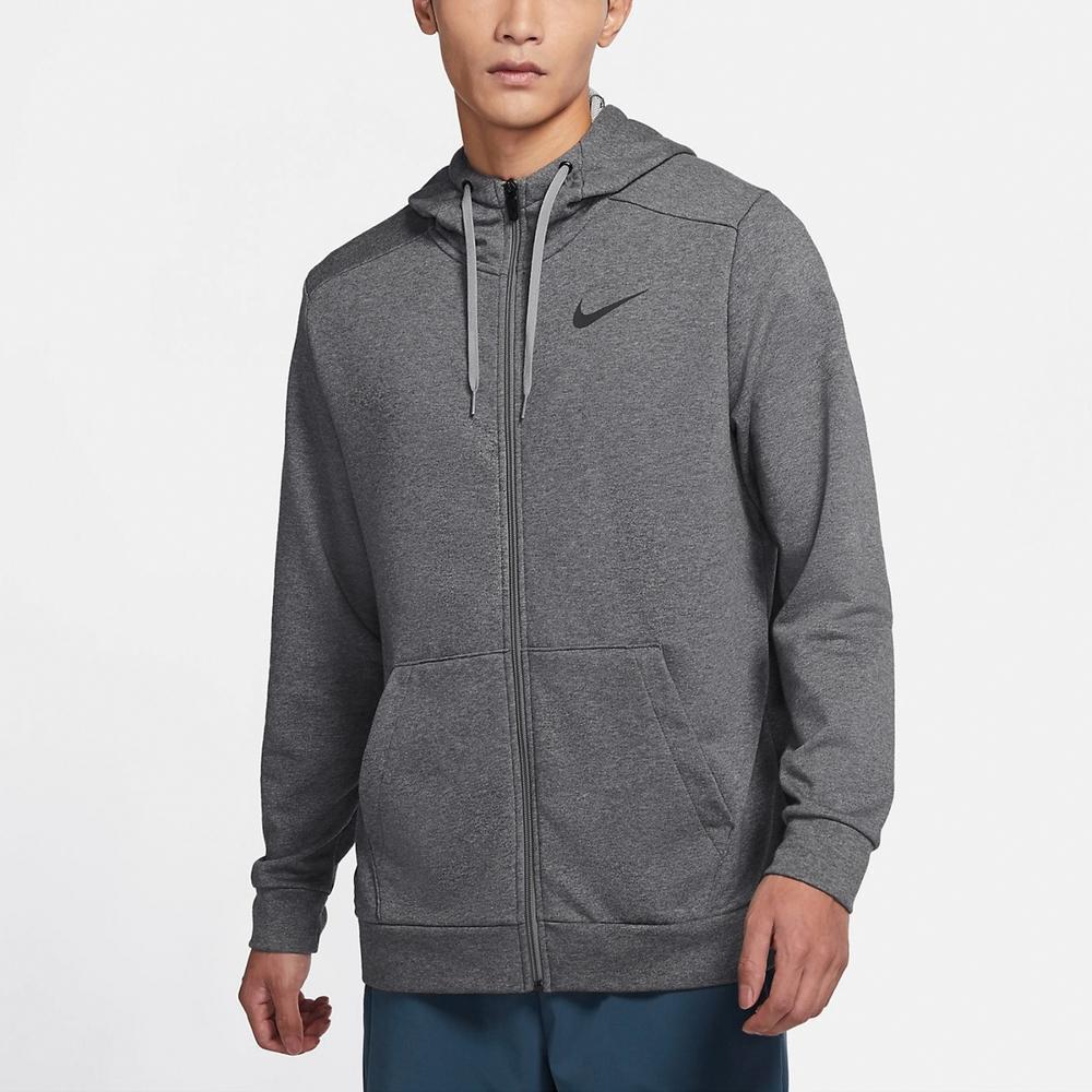 Nike Casual Comfortable Warm Hooded Jacket Men Jackets Gray Black CZ6377-071
