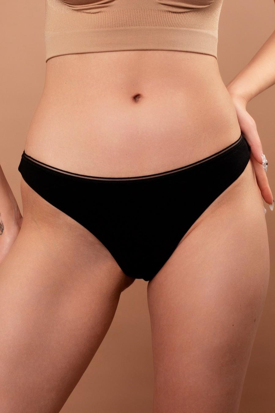 

Трусики стрінг, 3 штуки brabrabra (97267) 2(S) різнокольорові кольору