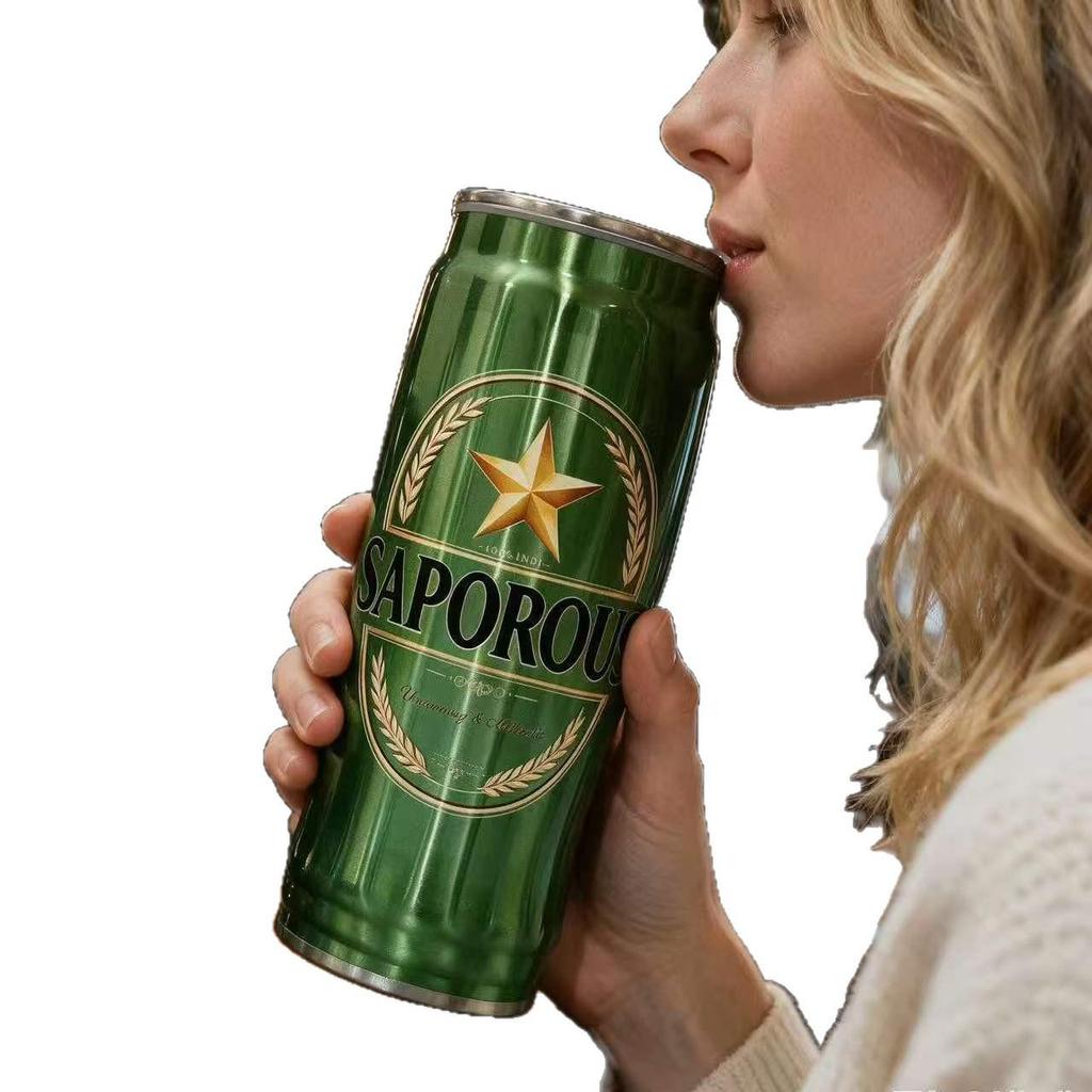 Innovative Stainless Steel 304 Vacuum Insulated Beer Mug - Portable Outdoor Car Cup