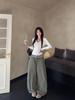Women's Autumn Slim-Fit Versatile Color-Blocked Long-Sleeve Fake Two-Piece Top