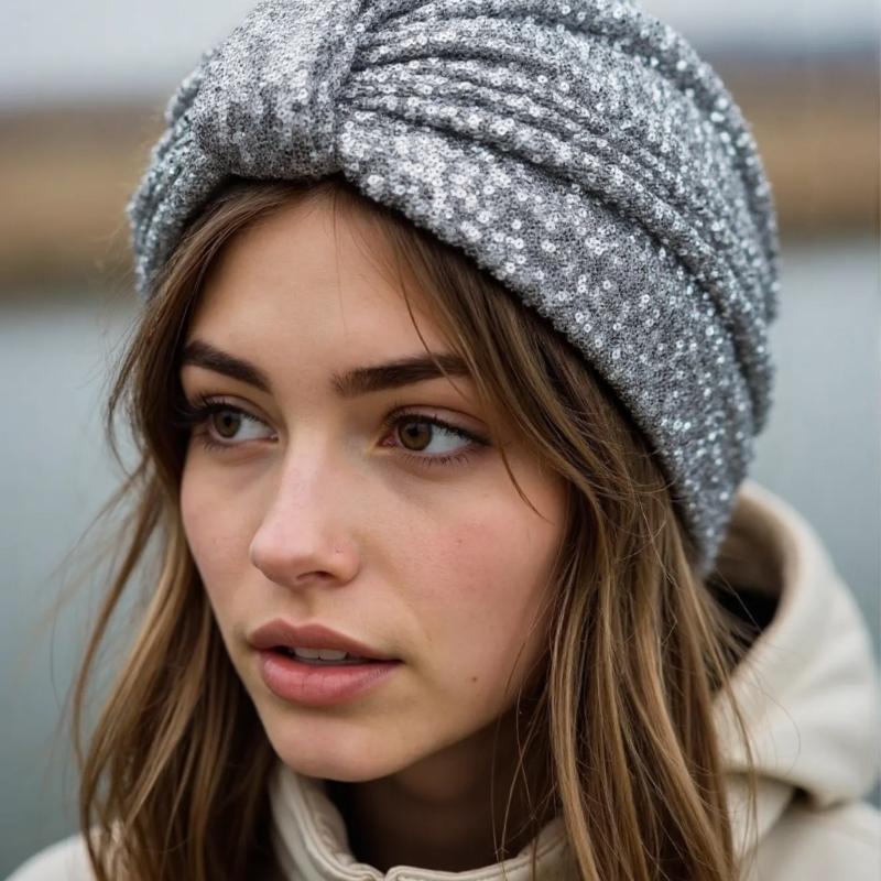 Women Headwrap Headwear Hat Hair Scarf Perfect for Festivals and Celebrations Breathable Head Cover Headscarf