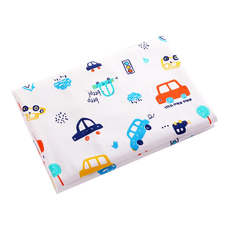 Newborn Cotton Waterproof Baby Bed Pad with Anti-Shift Design
