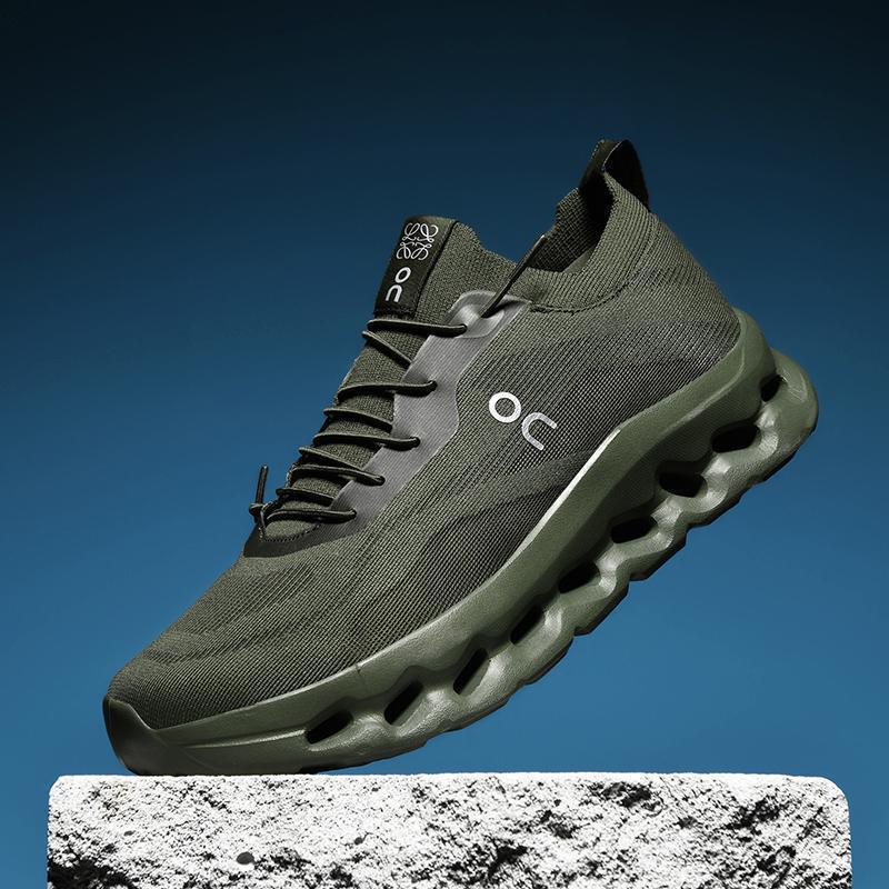 Zapatillas deportivas de moda transpirables ligeras para maratón de caña baja con amortiguación zapatos casuales zapatos de hombre