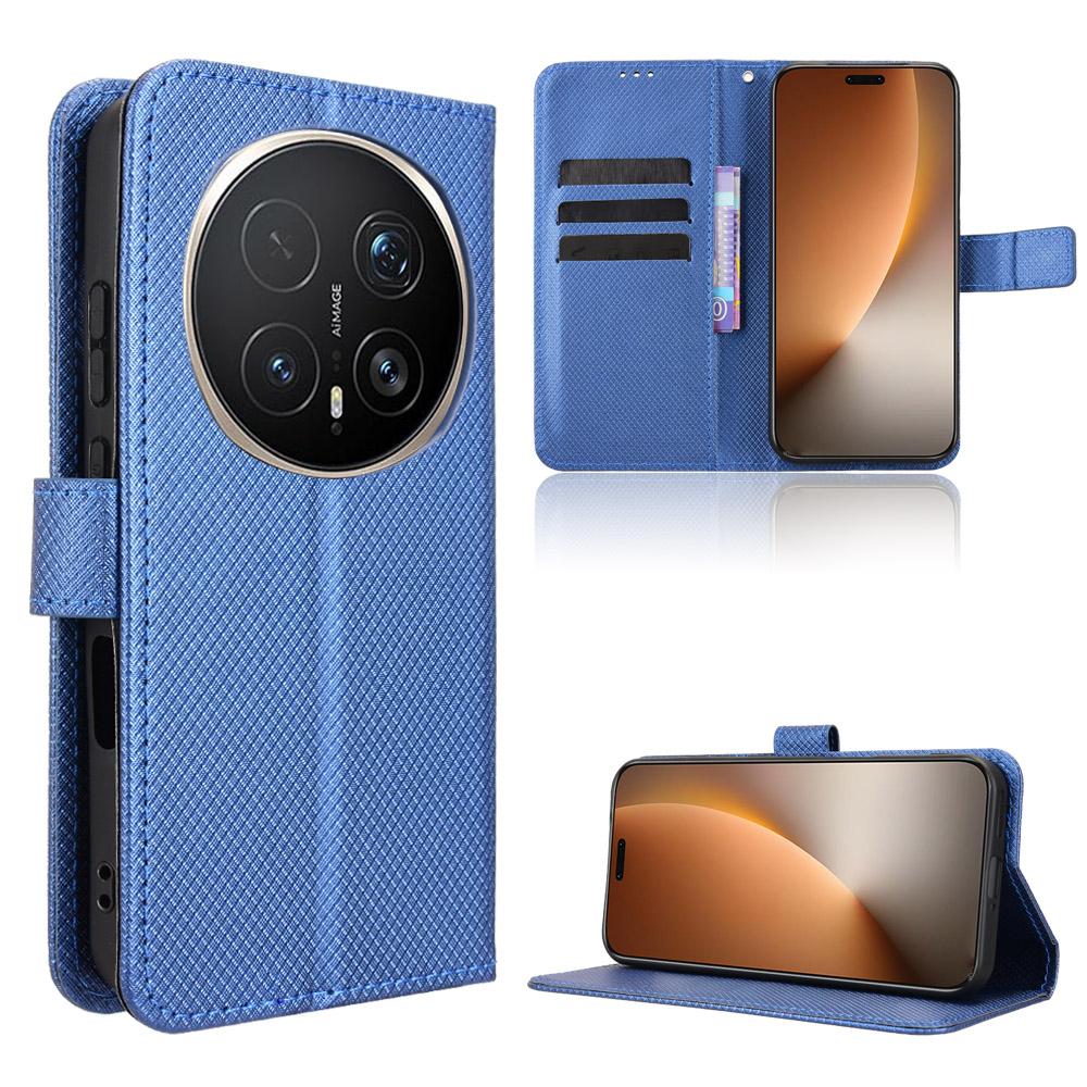 Flip Cover für Honor Magic8 Pro PU Leder Handyhülle Ganzkörperschutz [RFID-Blockierung] Brieftaschenhülle