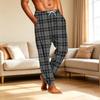 Men's Pajama Pants with Pockets - Casual Pants for Home Sleepwear