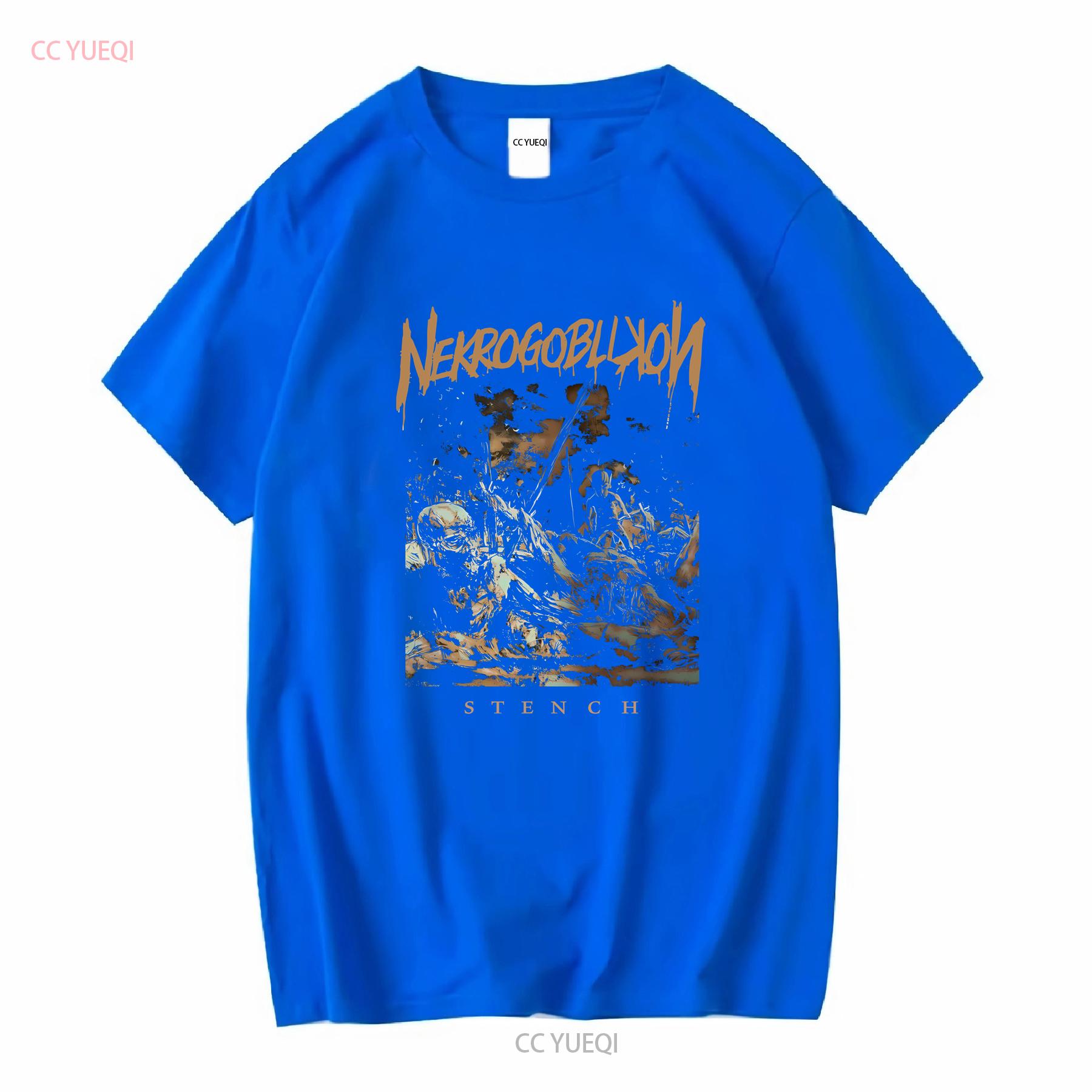 New Popular Nekrogoblikon Black T Shirt Cotton Full Size S 5XL YG254 vintage Washed Comfortable Stretched Top For Everyday Wear S