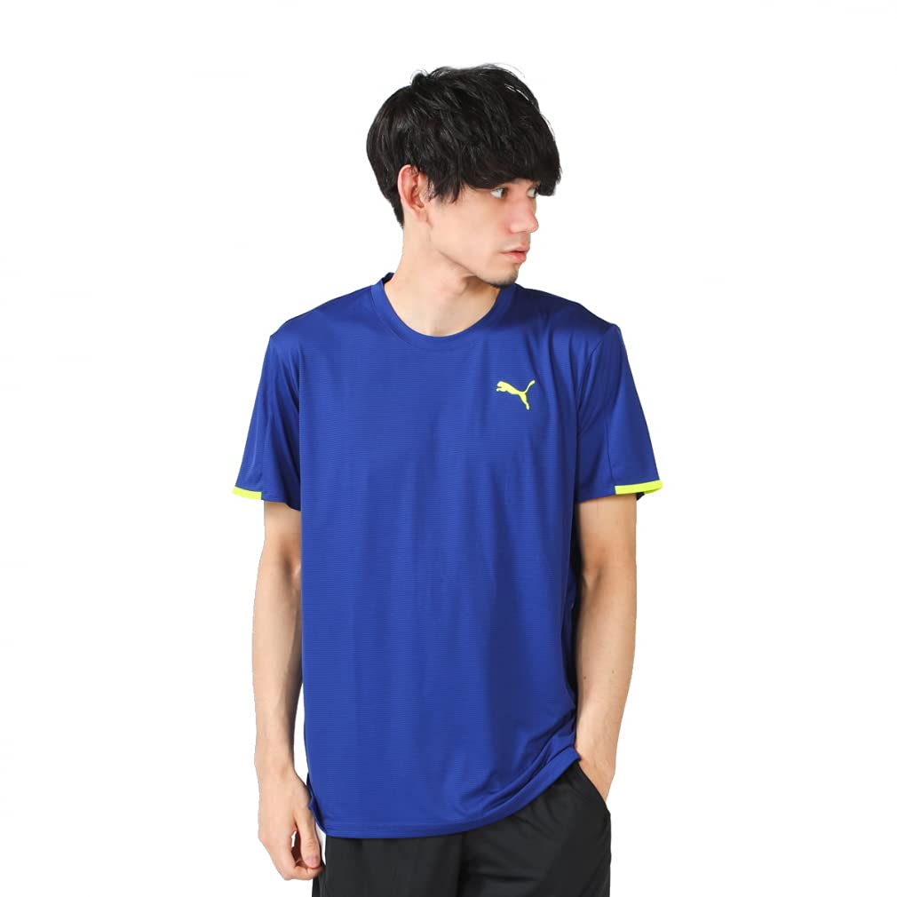 

Футболка мужская Training Dry Graphic SS 2021 с коротким рукавом, цвет Electro Blue Japan M [PUMA], весна/лето (12) (-)