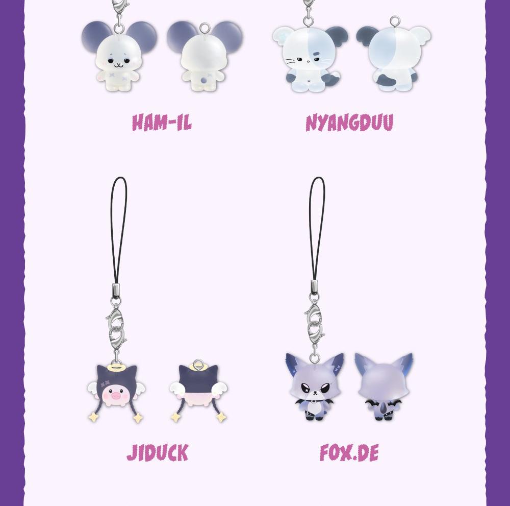 Xdinary Heroes (XDIZ) [XCLUSIVE PARTY] OFFICIAL MD - (Xdinary Monsters MINI CHARM)