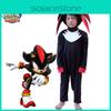 Kombinezon Sonic Cosplay Kostium Halloweenowy Dla Dzieci z Oddychającego Materiału
