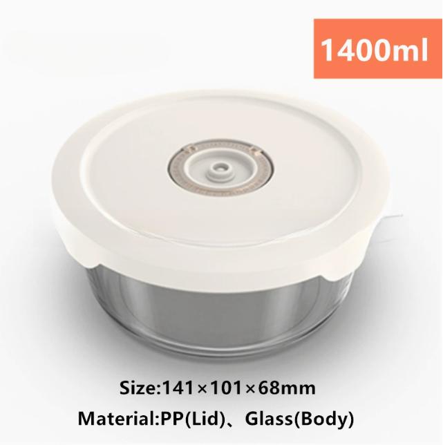 Food Vacuum Storage Box Container with Free Vacuum Pump for Storage Bag Home Outdoor Organizer Kitchen Fresh-Keeping Sealer Tool