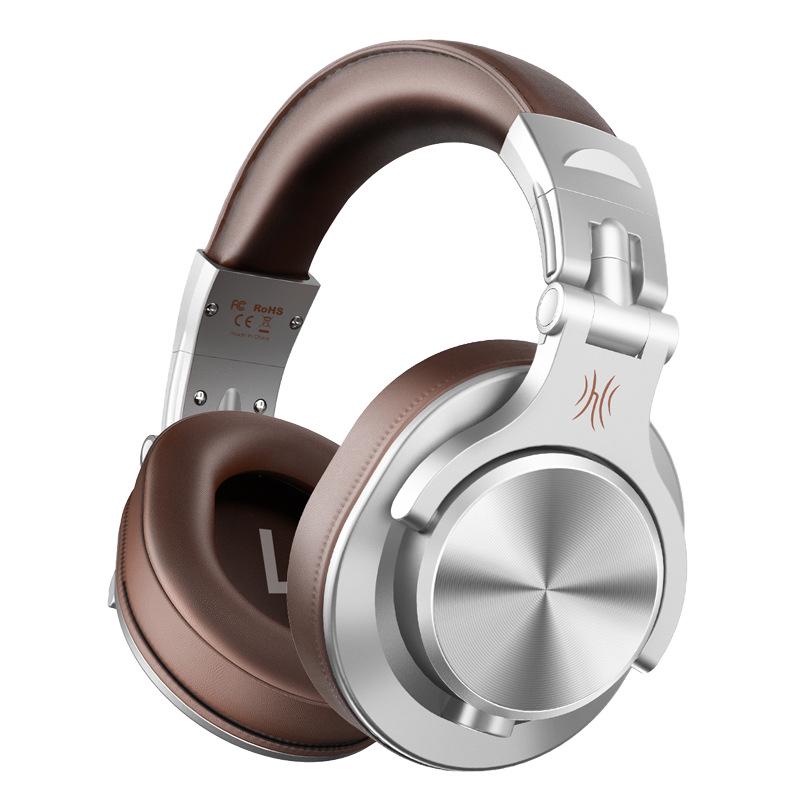 OneOdio DJ Monitoring Over-Ear Wired Headphones with Microphone and Mixer for Studio Recording