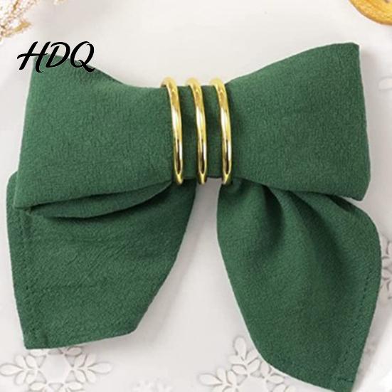 Soft Durable Dining Napkins Solid Color Cloth Napkin Elegant Reusable Fabric Washable