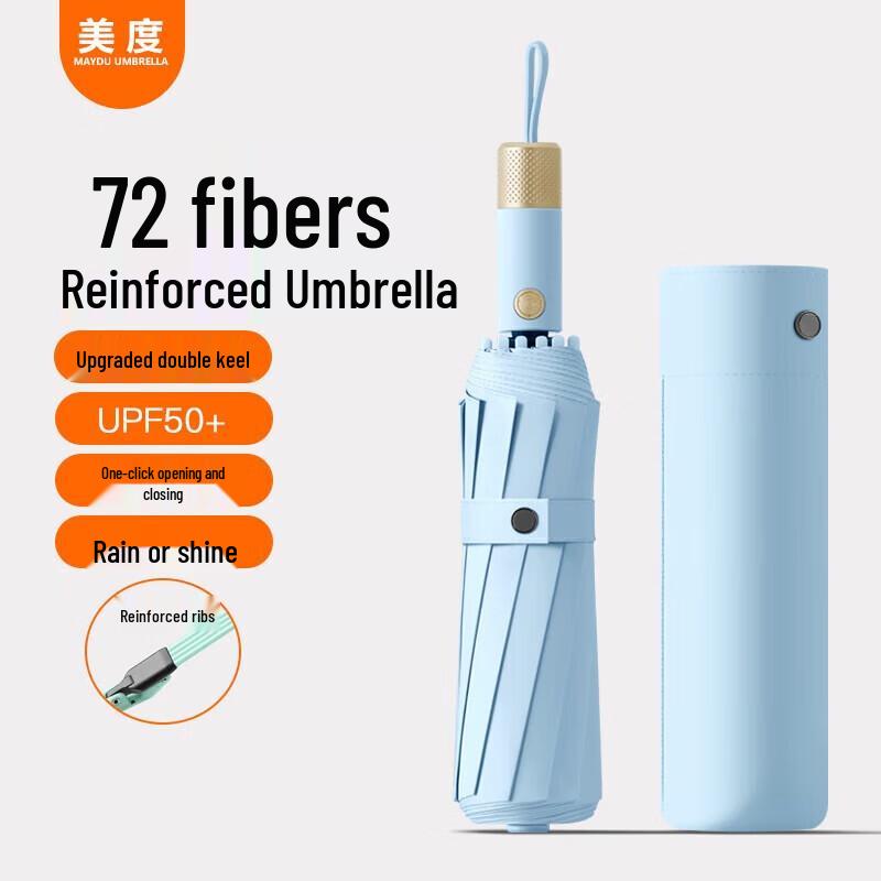 MAYDU M3066 Fully Automatic Rain & Sun Umbrella