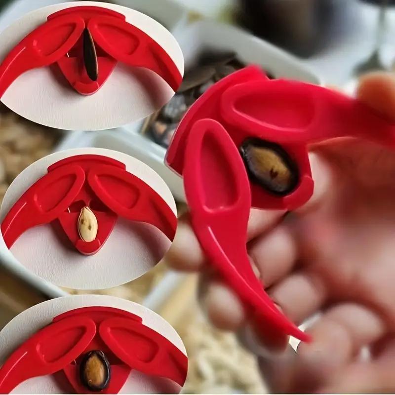 1PCS Lazy Melon Seed Nibbling Artifact Kitchen Tool Watermelon Seed Sheller Melon Seed Pliers Sheller Nut Clamp Melon Seed Clamp